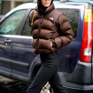 ⚡️Vintage Brown North Face Puffer